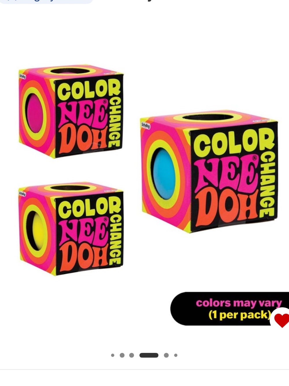 Color Change NeeDoh - Neon Mix